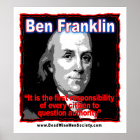 Benjamin Franklin Fragestellungsangebot