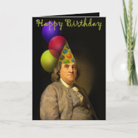 Benjamin Franklin Happy Birthday
