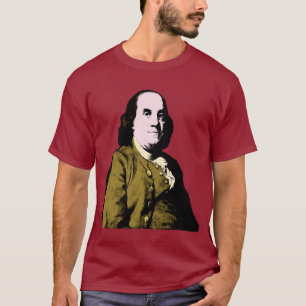 Benjamin Franklin im Pop-Art-Stil T-Shirt