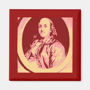Benjamin Franklin Magnet