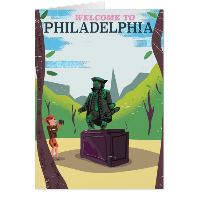 Benjamin Franklin Philadelphia Cartoon (Vorne)