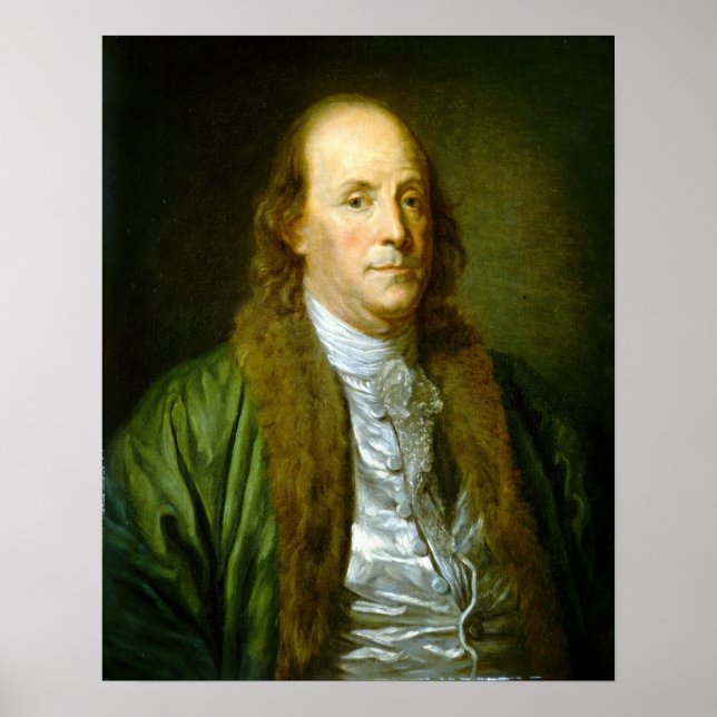 Benjamin Franklin Poster (Vorne)
