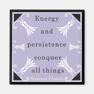 Benjamin Franklin Quote Magnet