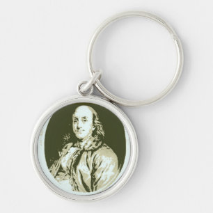 Benjamin Franklin Schlüsselanhänger