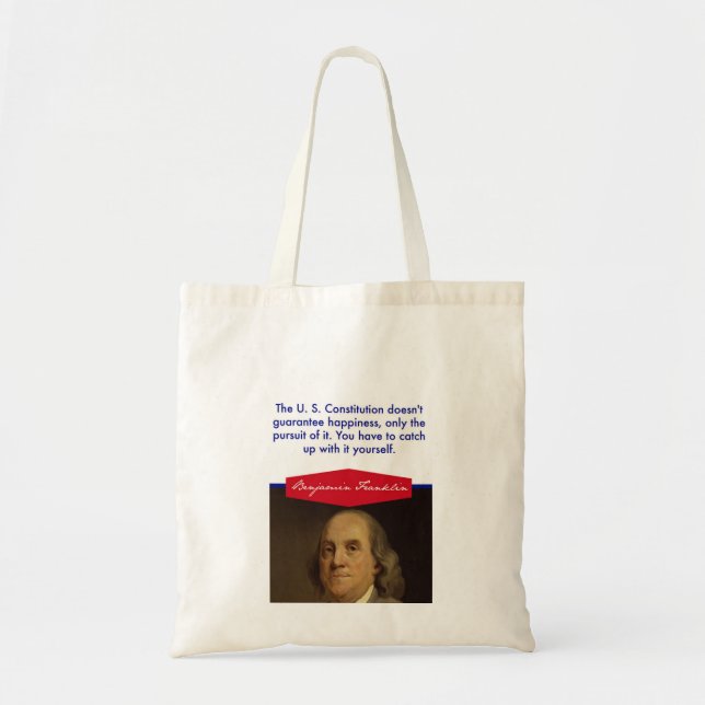 Benjamin Franklin Tasche (Vorne)
