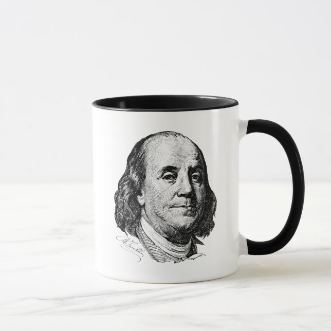 Benjamin Franklin Tasse (Rechts)