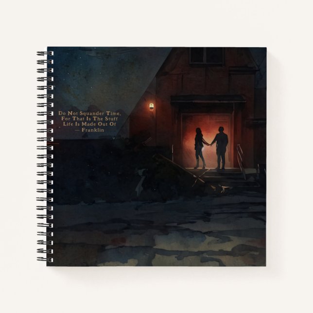 Benjamin Franklin Time Life Liebe Notizbuch (Vorderseite)