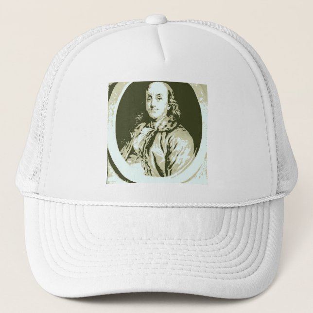 Benjamin Franklin Truckerkappe (Vorderseite)
