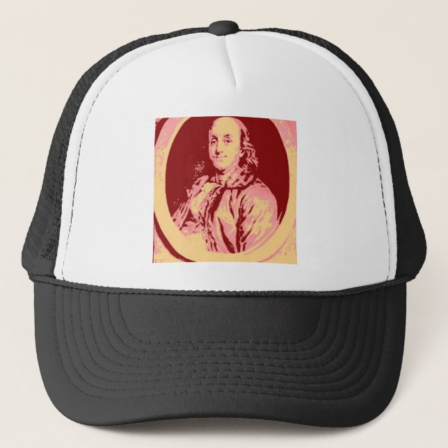 Benjamin Franklin Truckerkappe (Vorderseite)