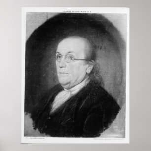 BENJAMIN FRANKLIN von Charles Willson Peale Poster