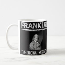 Benjamin Franklin zitiert Tasse - ursprünglichen