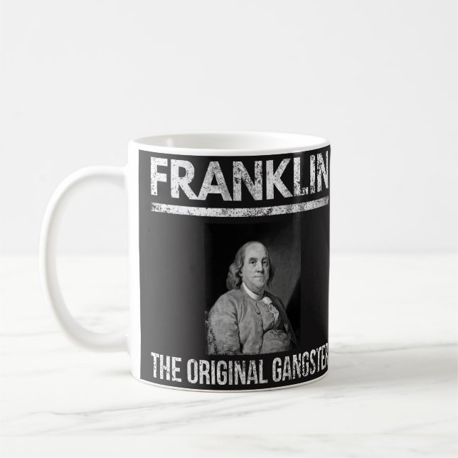 Benjamin Franklin zitiert Tasse - ursprünglichen (Links)