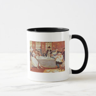 Benjamin Franklins Experimente mit Strom Tasse