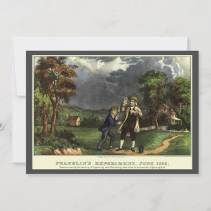 Benjamin Franklins Kite- und Blitzexperiment