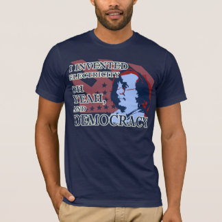 Benjamin Franklinstrom-u. -demokratie-T - Shirt