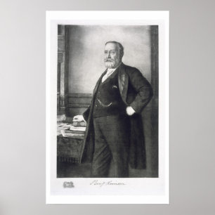 Benjamin Harrison (1833-1901), 23. Präsident Poster