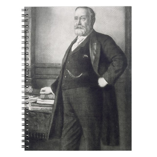 Benjamin Harrison (1833-1901), 23. Präsident von t Notizblock (Vorderseite)