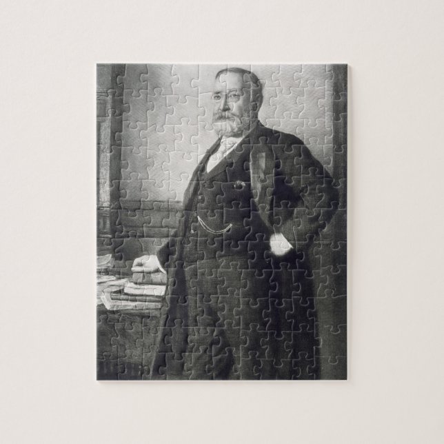 Benjamin Harrison (1833-1901), 23. Präsident von t Puzzle (Vertikal)