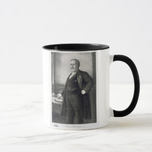 Benjamin Harrison (1833-1901), 23. Präsident von t Tasse