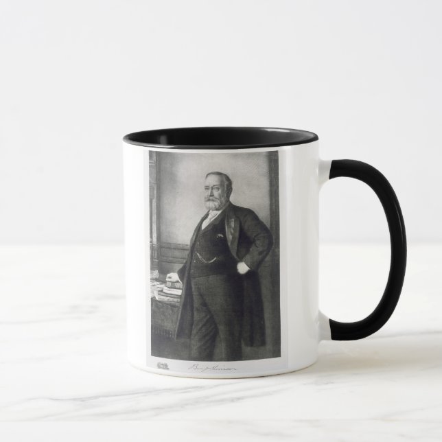 Benjamin Harrison (1833-1901), 23. Präsident von t Tasse (Rechts)