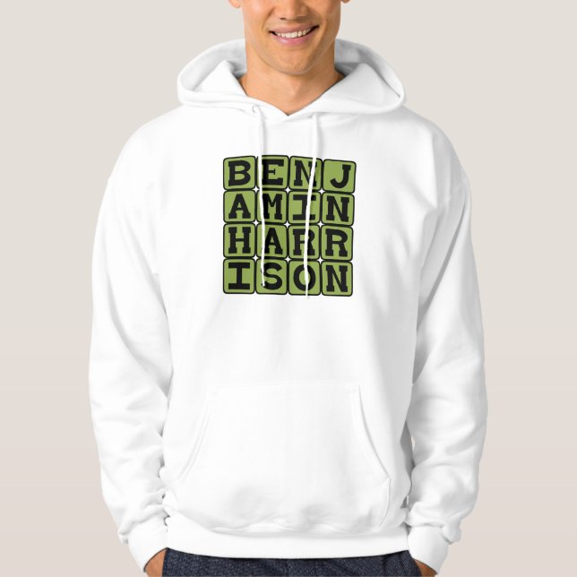 Benjamin Harrison, 23. Präsident der USA Hoodie (Vorderseite)