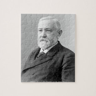 Benjamin Harrison 23. Präsident von Amerika. Puzzle