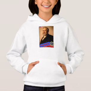 Benjamin Harrison Baseballkarte Hoodie