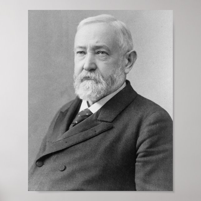 Benjamin Harrison Poster (Vorne)