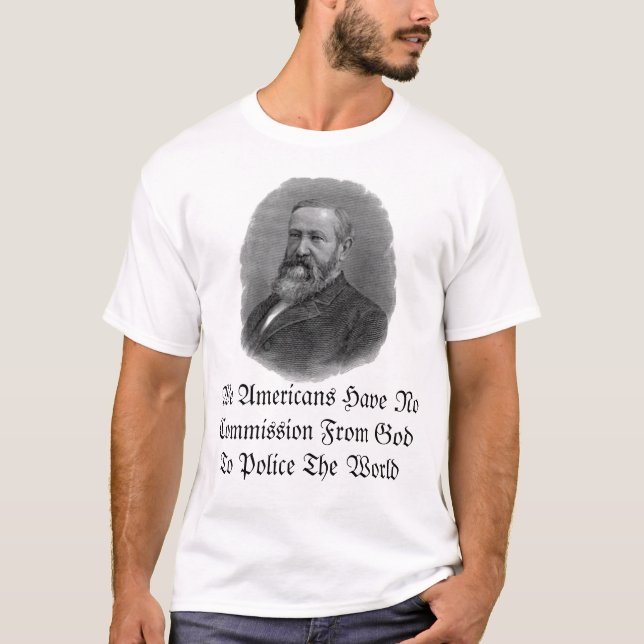 Benjamin Harrison T-Shirt (Vorderseite)