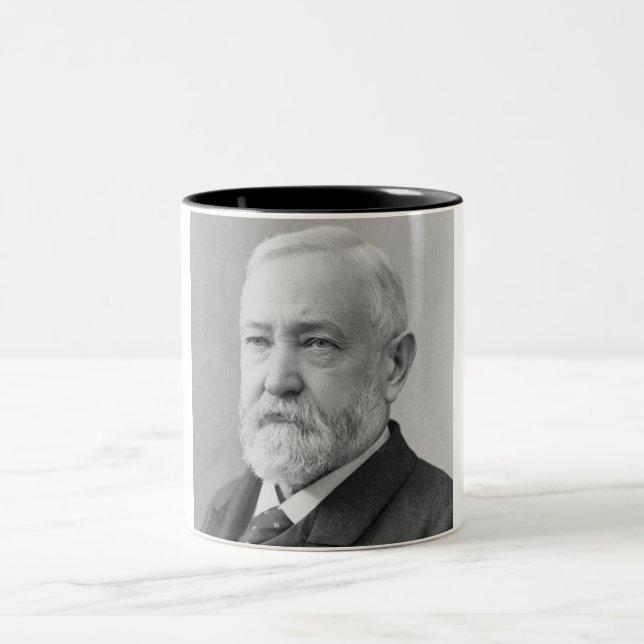 Benjamin Harrison Zweifarbige Tasse (Mittel)