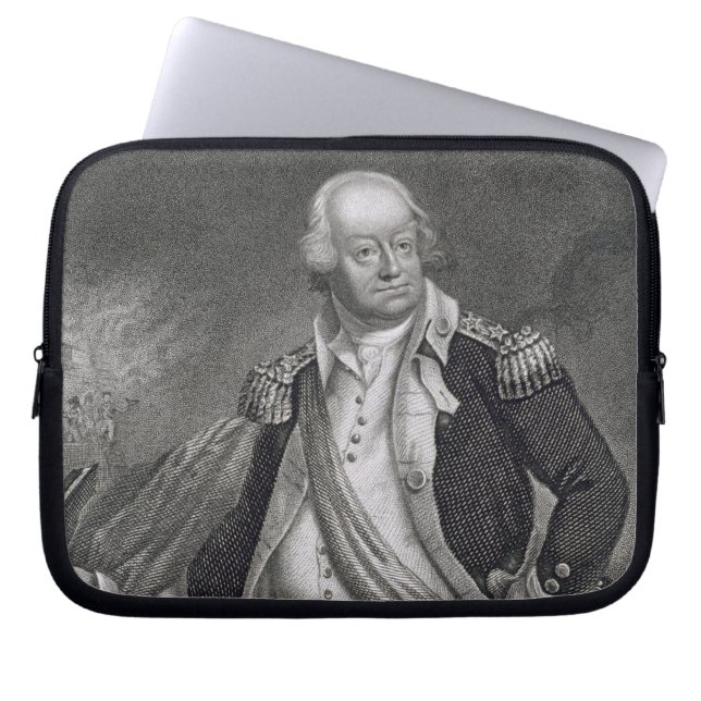 Benjamin Lincoln (1733-1810) (Stich) Laptopschutzhülle (Vorderseite)