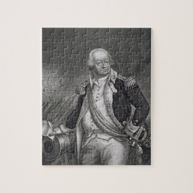 Benjamin Lincoln (1733-1810) (Stich) Puzzle (Vertikal)