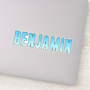 Benjamin Name Aufkleber