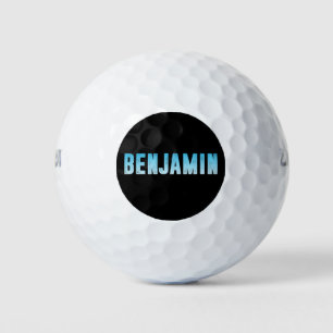 Benjamin Name Golfball