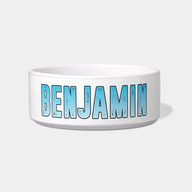 Benjamin Name Napf (Vorderseite)