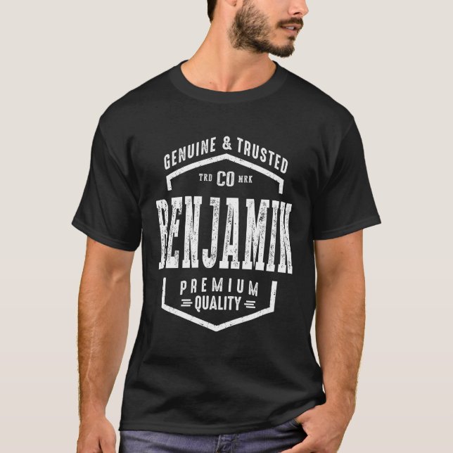 Benjamin Name T-Shirt (Vorderseite)