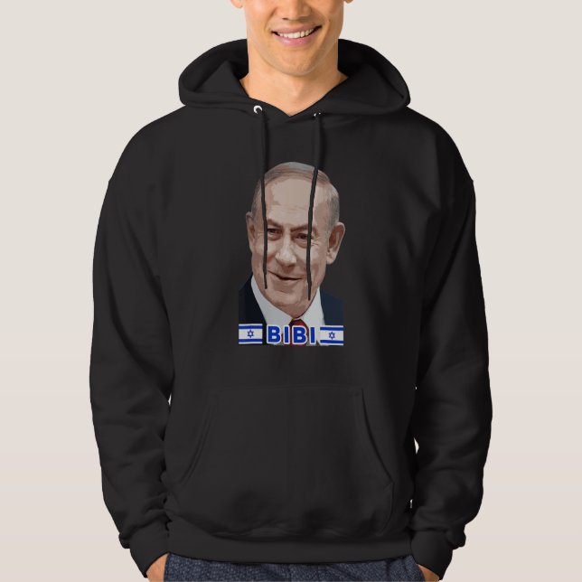 Benjamin Netanyahu   Bibi  Prime Minister of State Hoodie (Vorderseite)
