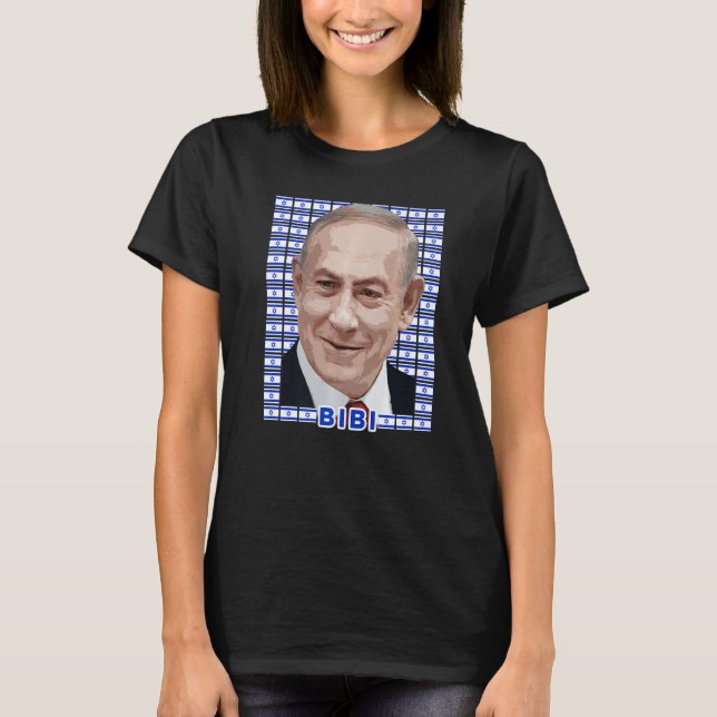 Benjamin Netanyahu Ministerpräsident des jüdischen T-Shirt (Vorderseite)
