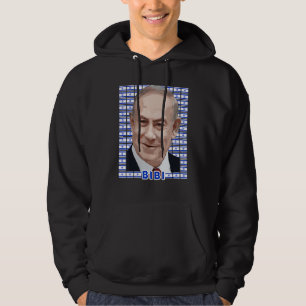 Benjamin-Netanyahu-Porträt Premierminister von Is Hoodie