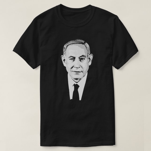 Benjamin Netanyahu T-Shirt (Design vorne)