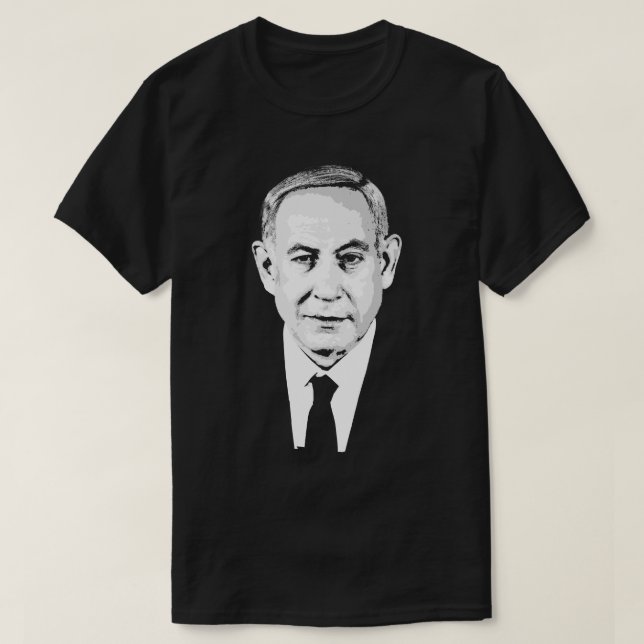 Benjamin Netanyahu T-Shirt (Design vorne)