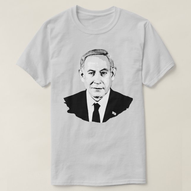 Benjamin Netanyahu T-Shirt (Design vorne)