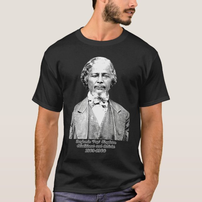 Benjamin Pap Singleton Afrikanische Amerikanerin a T-Shirt (Vorderseite)