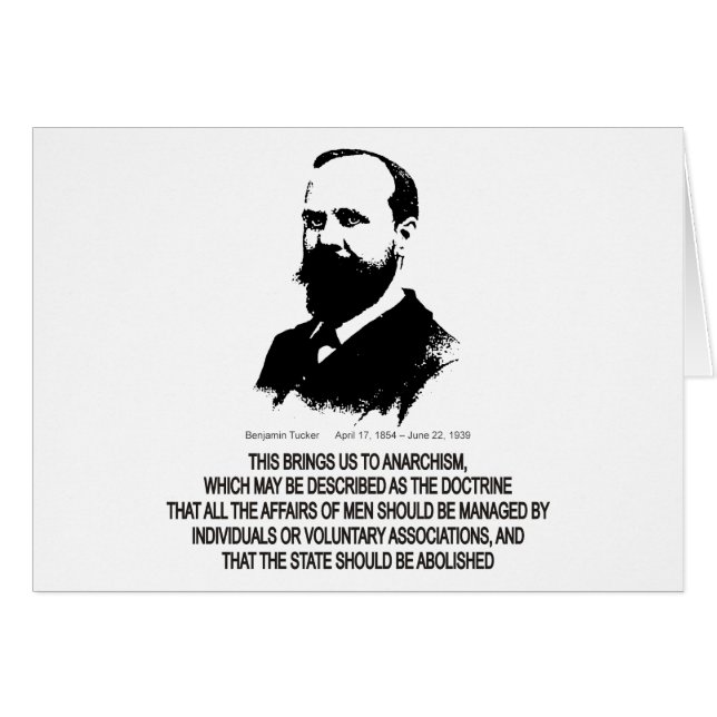 Benjamin Tucker (Vorderseite (Horizontal))