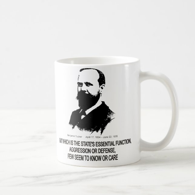 Benjamin Tucker Tasse (Rechts)