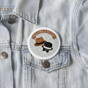 Benjamin und Knöpfe Vintage-Hüte für Herren Butt Button
