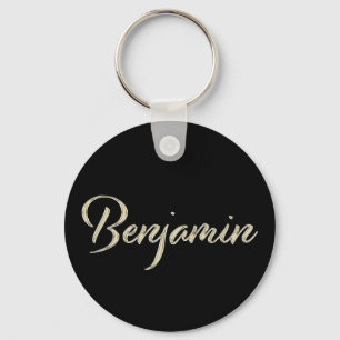 Benjamin whitegold Button Schlüsselger Schlüsselanhänger