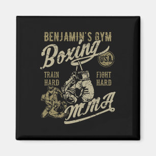 Benjamins Fitnessstudio Boxen Mma Retro-Design Für Magnet