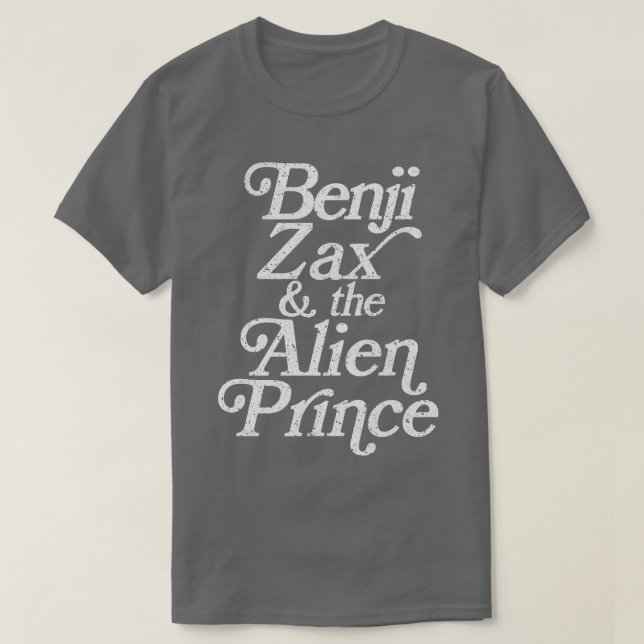 Benji Zax und der Prinz T-Shirt (Design vorne)