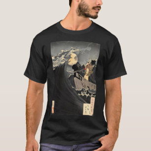 Benkei beruhigt die Waves in Daimotsu Bay Tsukioka T-Shirt